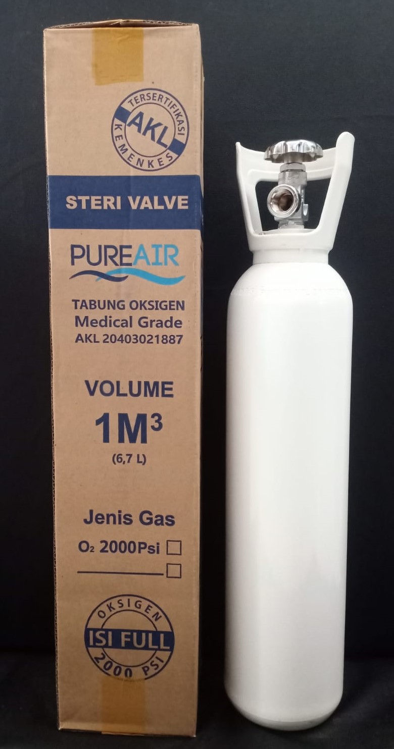 Tabung Oksigen 1 m3 Pure Air